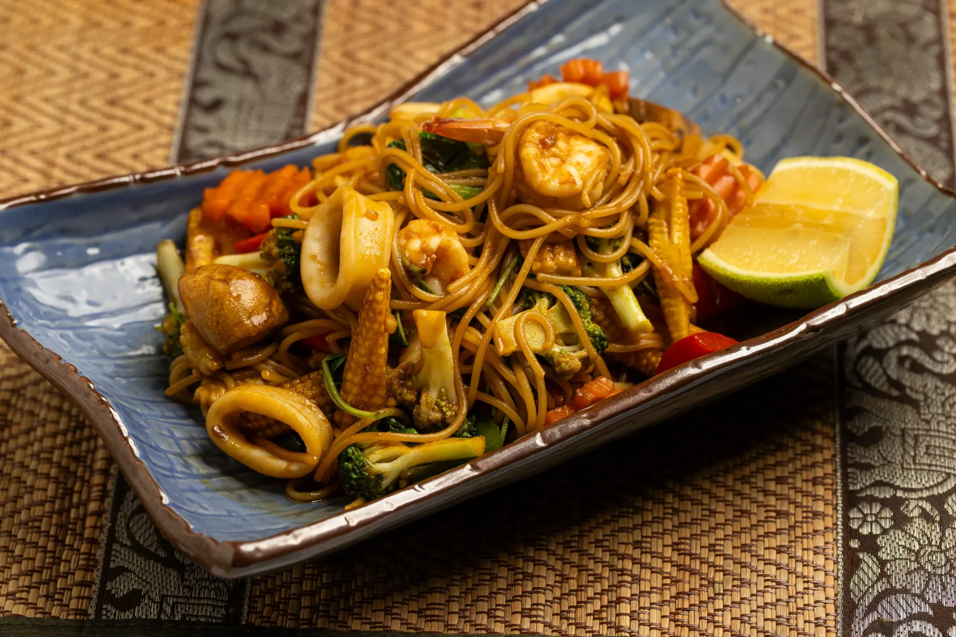 Pad Kee Mao (Seafood)