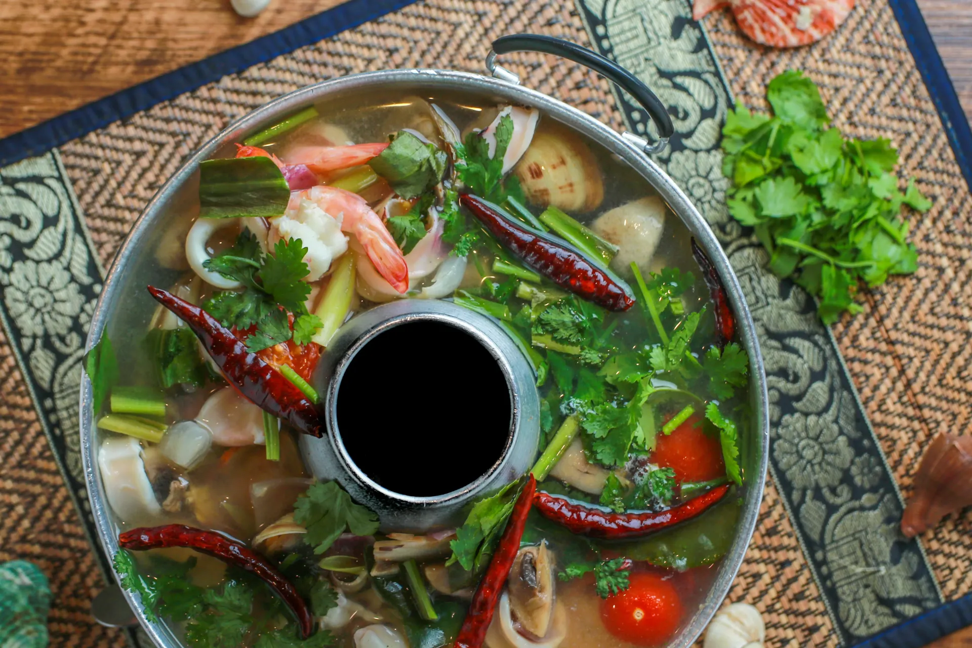 نامساي سوب - ซุปน้ำใส (صغير, المأكولات البحرية, بدون حار)