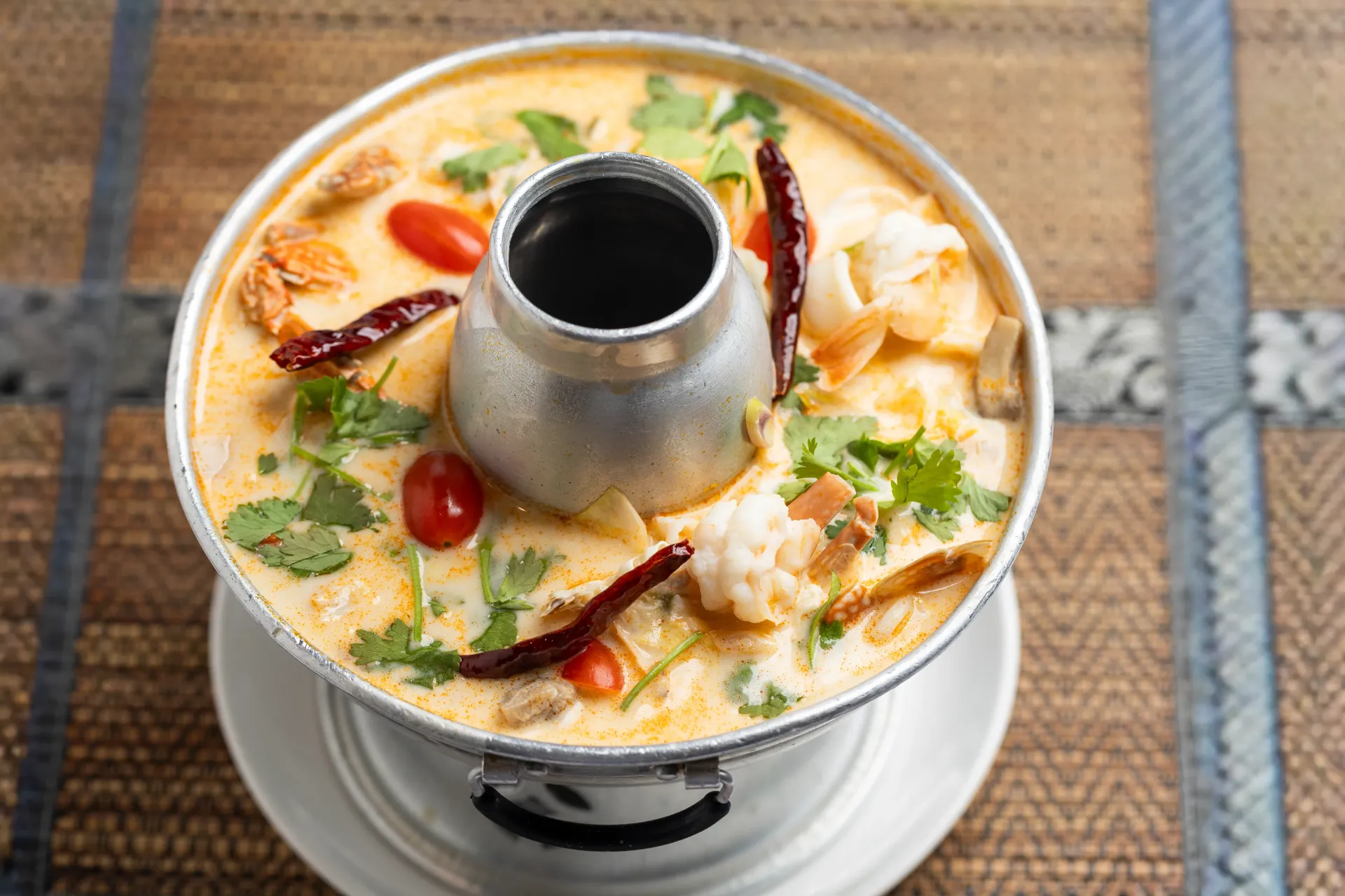 Tomkha Soup (Small, Seafood, No Spicy)
