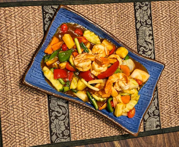 سويت اند صور شريمب - ผัดเปรี้ยวหวานกุ้ง