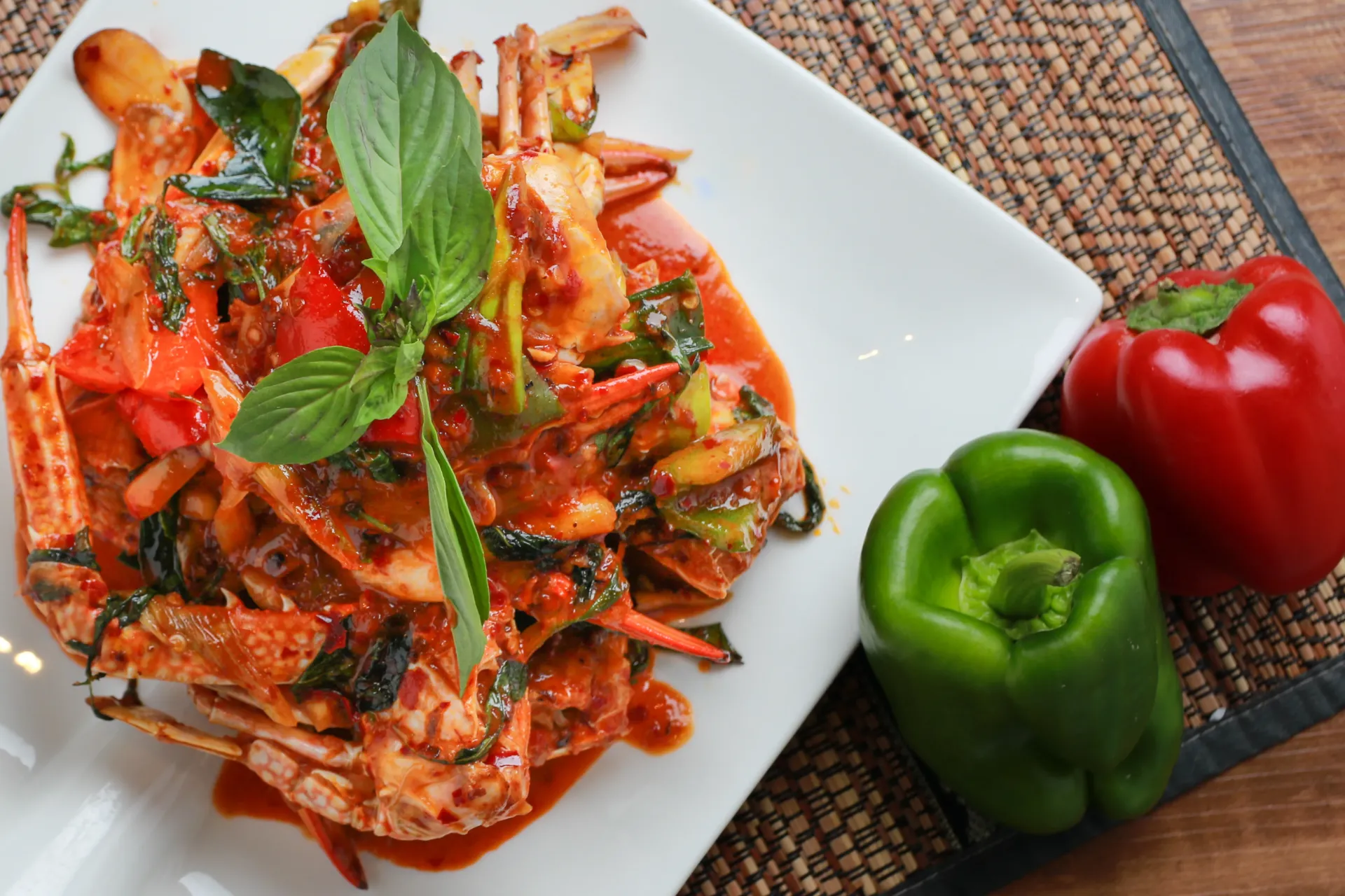 Fried Crab Chilli Sauce