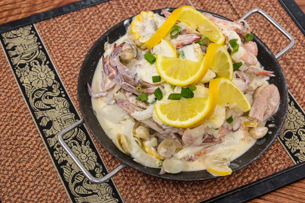 Seafood Pot Lemon Sauce (Small, No, No, No, No, No, No)