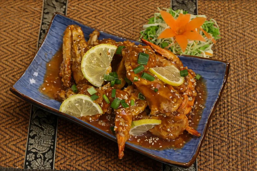 Fried Crab Spicy Sauce