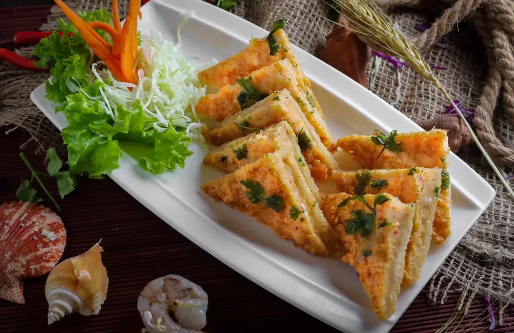 شريمب توست - ขนมปังหน้ากุ้ง