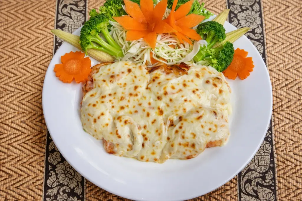 شريمب ويذ تشيز - กุ้งอบชีท