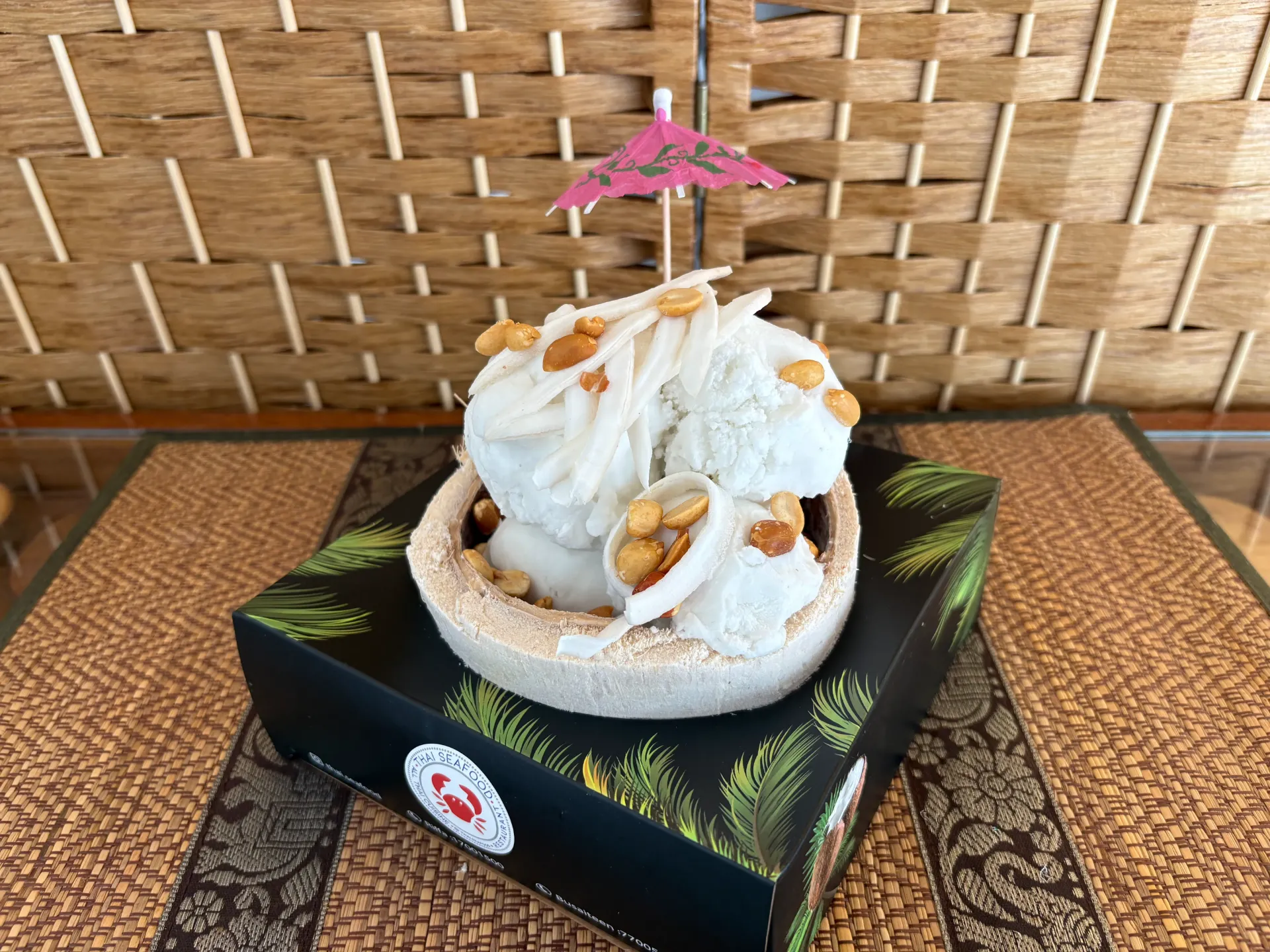 Ice Cream with Coconut